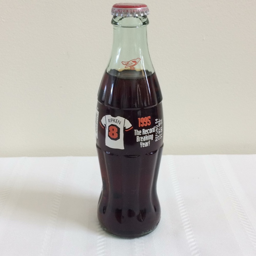 Ripken #8 Orioles 1995 Coca-Cola Bottle Coke
